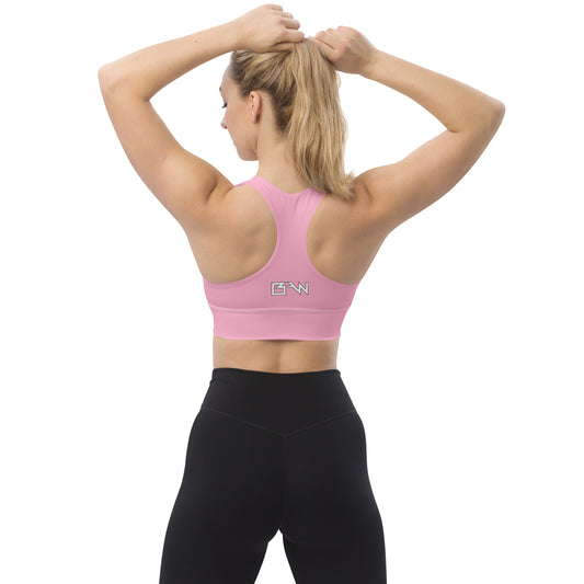 BW Longline sports bra Pink