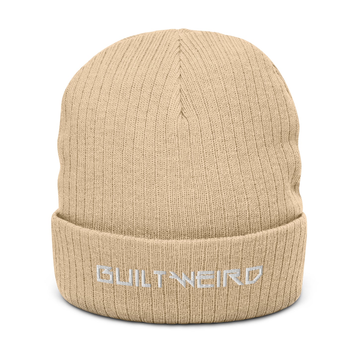 Built Weird Ribbed knit beanie