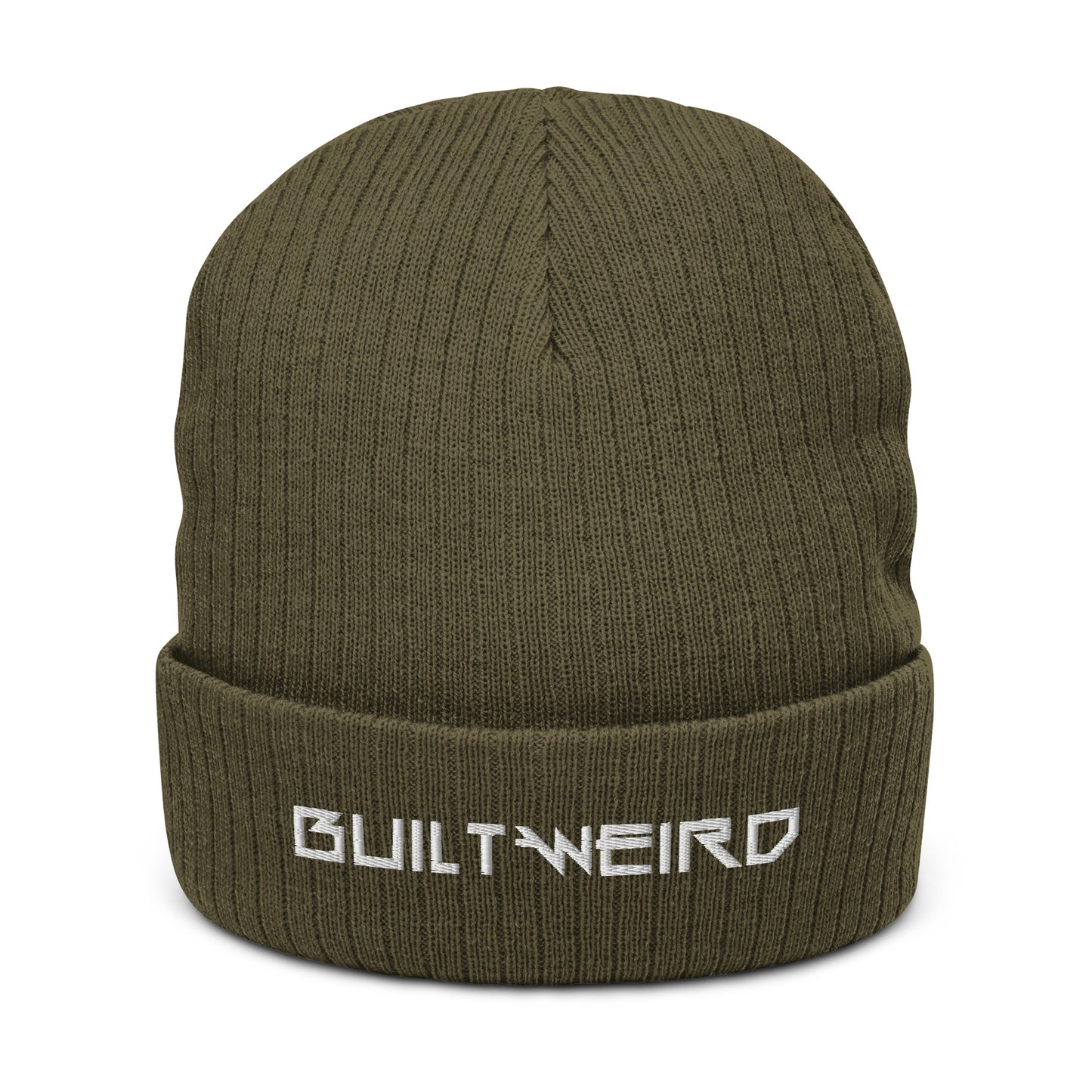 Built Weird Ribbed knit beanie