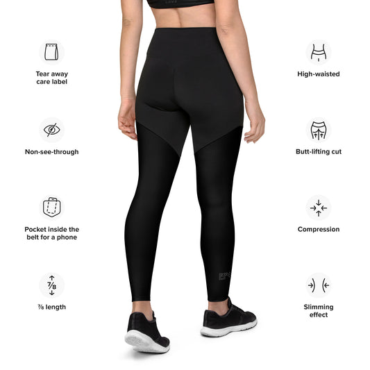 Black BW Sports Leggings