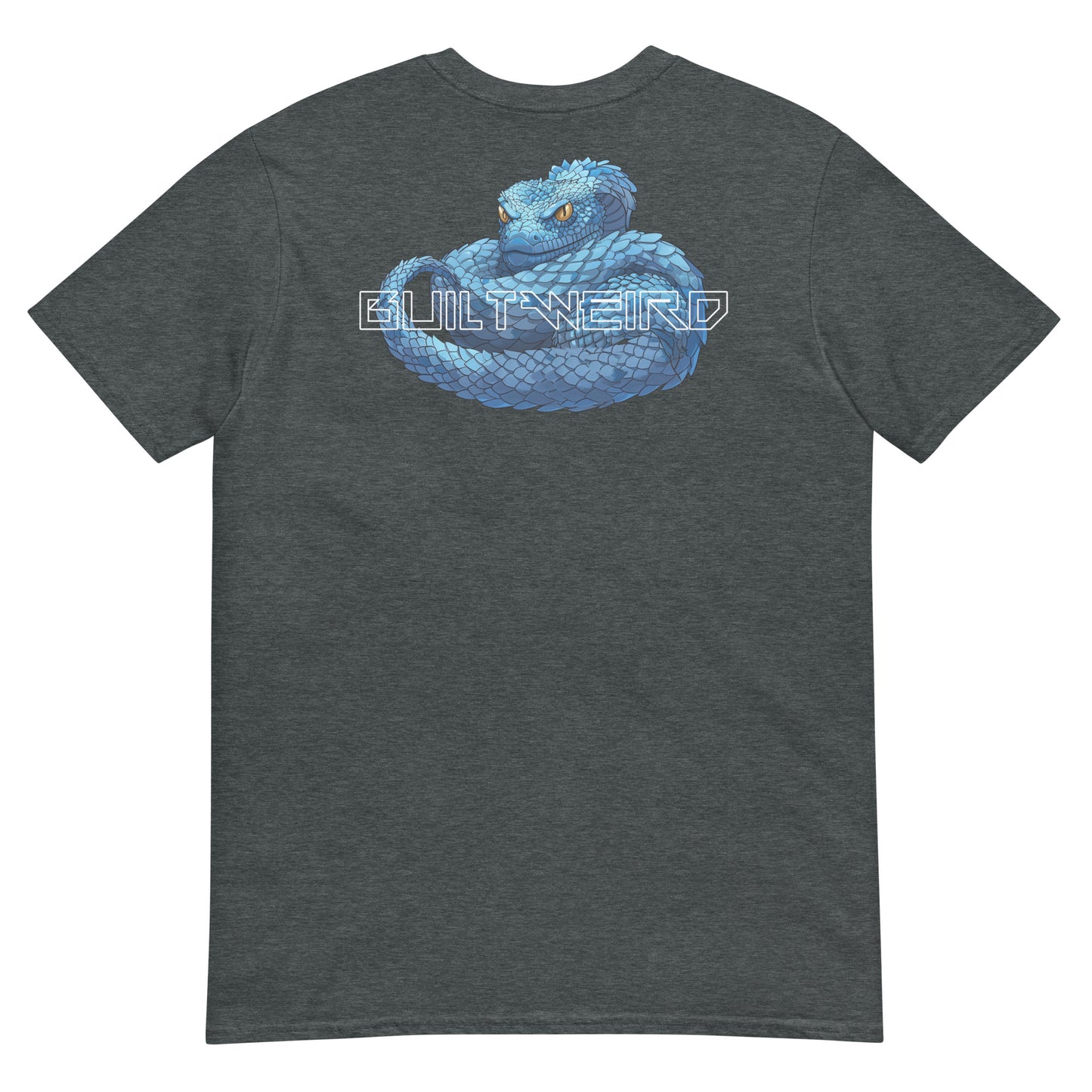 Viper Blue Built Weird Short-Sleeve Unisex T-Shirt