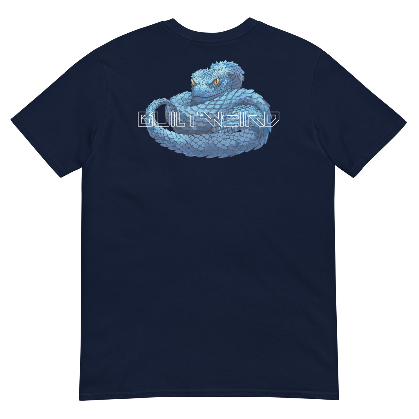 Viper Blue Built Weird Short-Sleeve Unisex T-Shirt