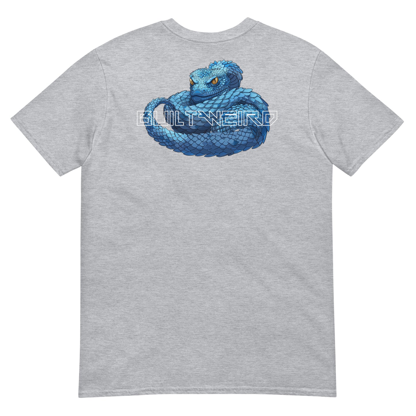 Viper Blue Built Weird Short-Sleeve Unisex T-Shirt